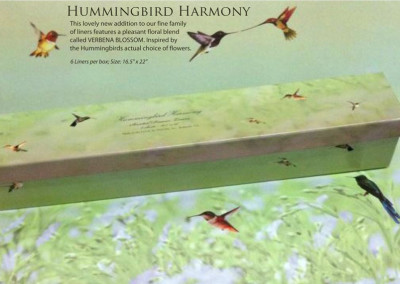 Humming Bird Scented Drawer Liners - Canada Scents