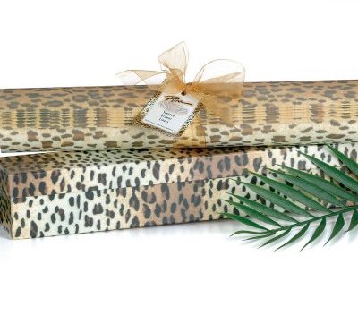 Leopard Print Scented Drawer Liners by Canada Scents