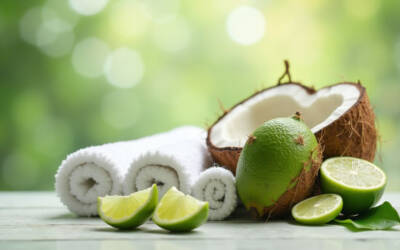 Beauty Benefits of Coconut and Lime